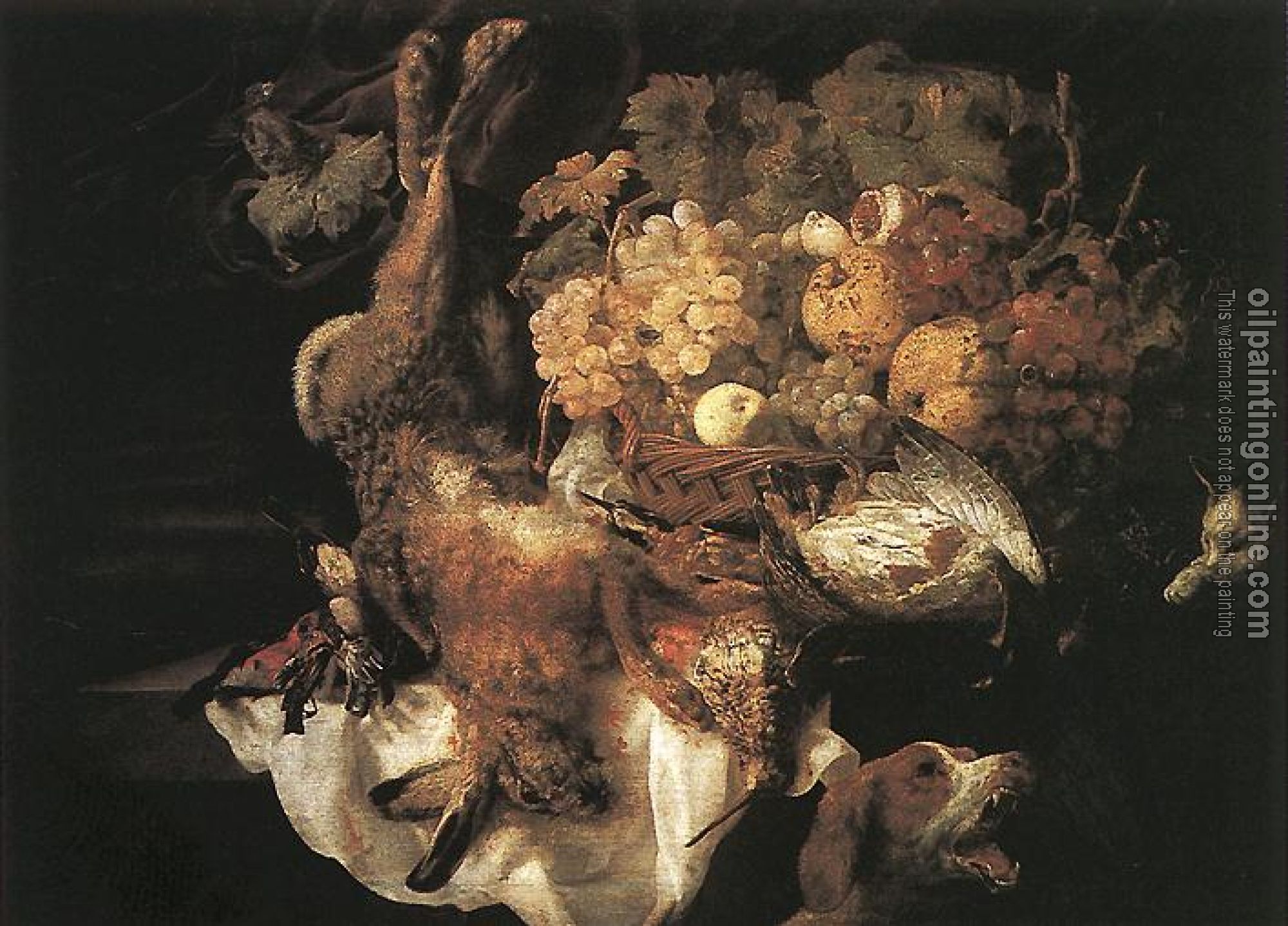 Fyt, Jan - Still-life with Dog